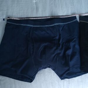 4 pairs XXL ShieldEase Men's washable incontinence boxer briefs